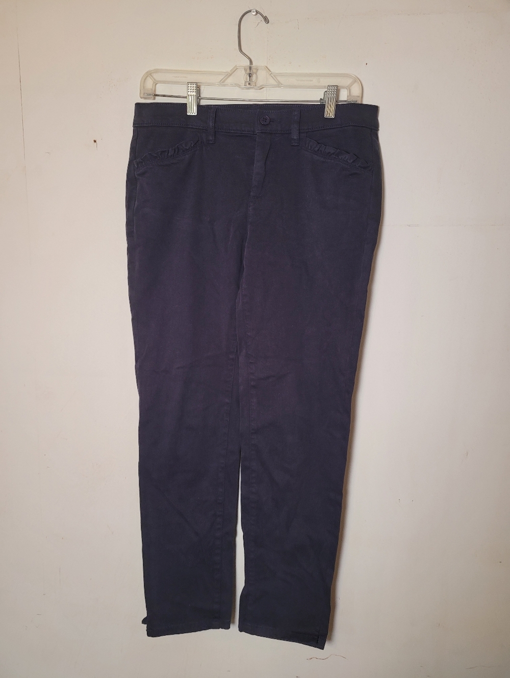 LILA RYAN Women's Dark Navy Chinos Size 6